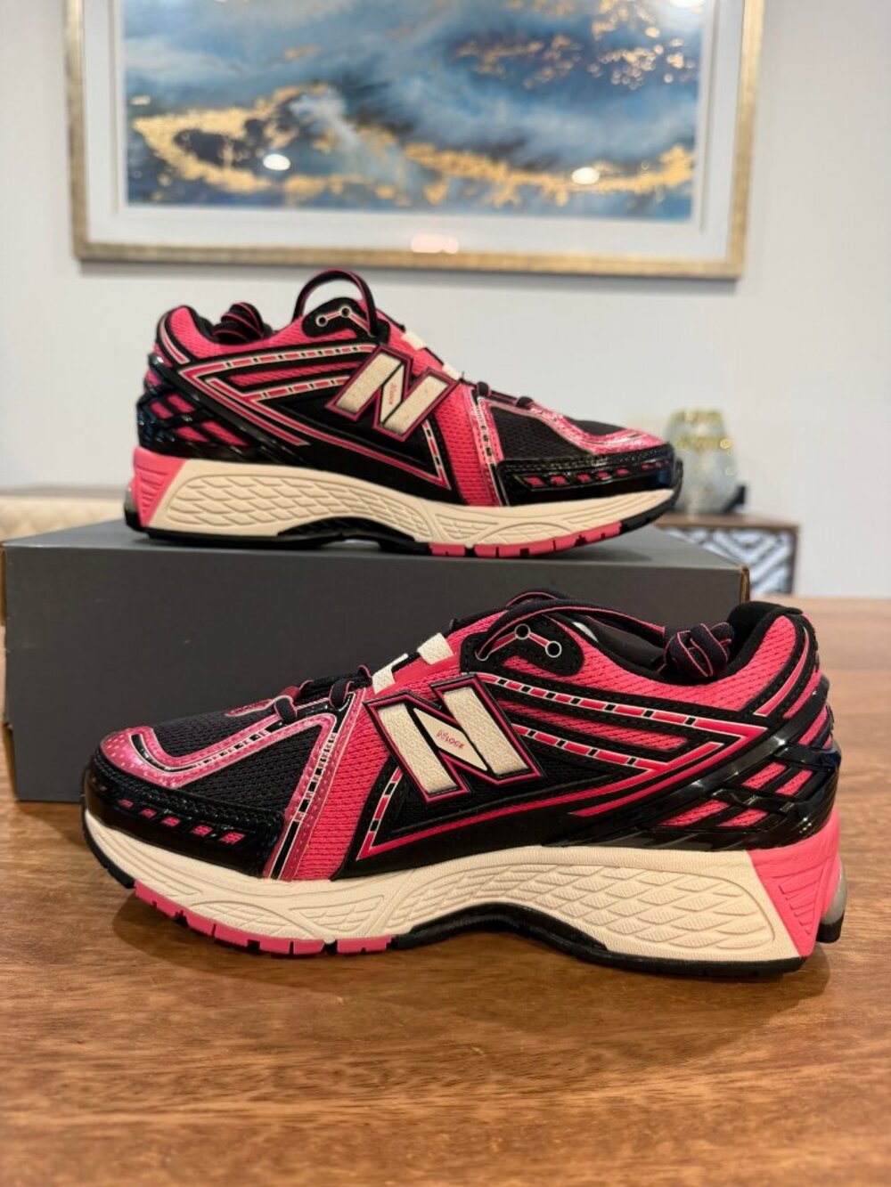 New Balance 1906R in Black/Pink Size 5.5Y/7W BNIB